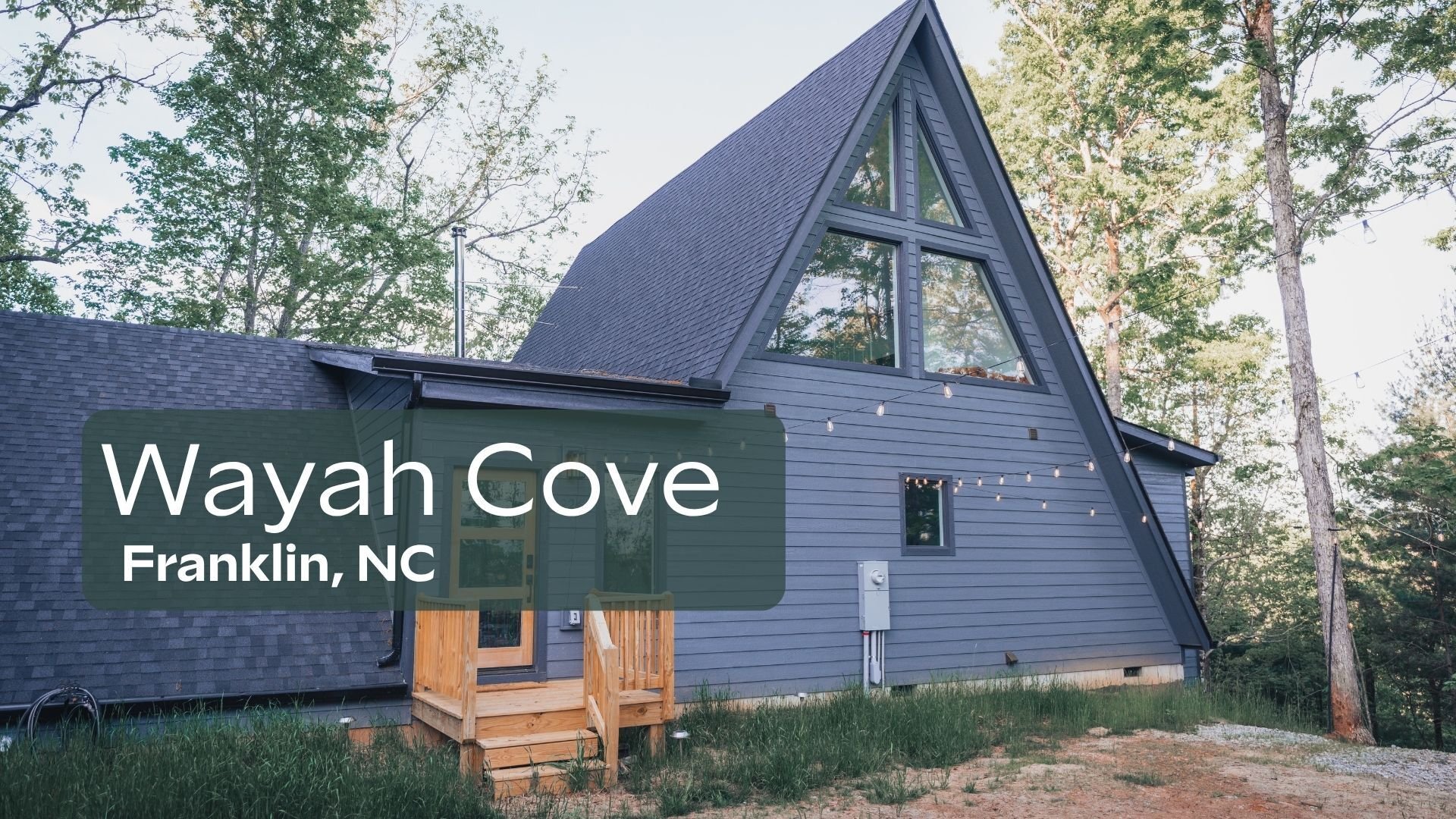 Wayah Cove - Franklin, NC  is a custom home architecturally designed by James Knight of Reynard Custom Homes