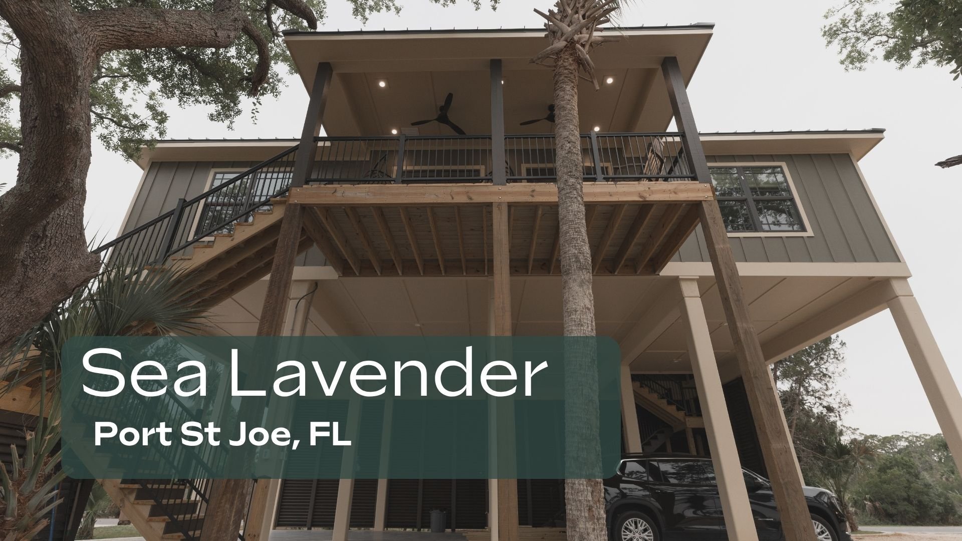 Sea Lavendar - Port St Joe, FL  is a custom home architecturally designed by James Knight of Reynard Custom Homes beach vacation home