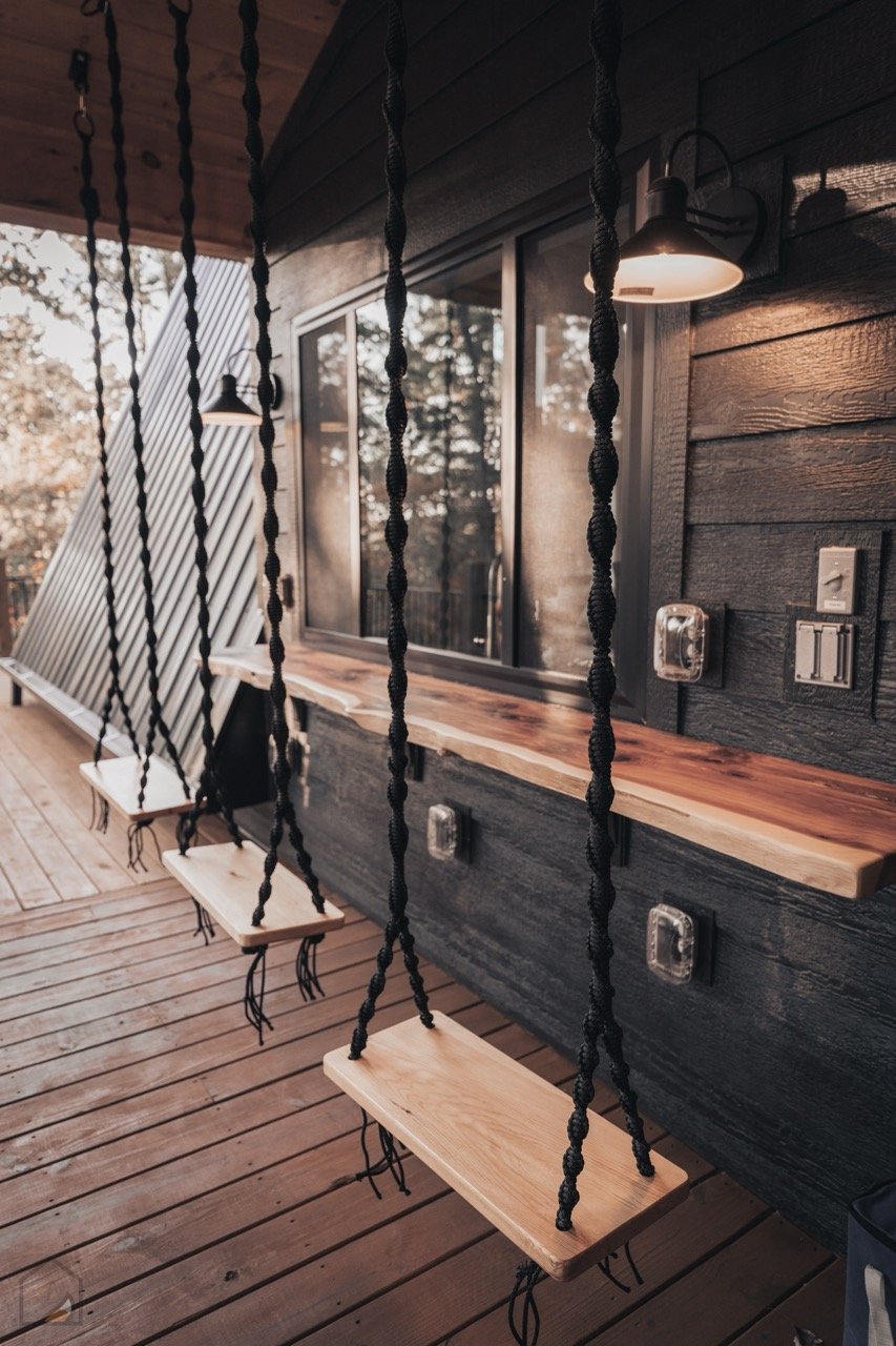 In the heart of Sevierville, Tennessee, amidst&nbsp;breathtaking views of the Great Smoky Mountains is a gorgeous custom A-Frame designed by James Knight of Reynard Custom Homes. Stella Luna is available as short term rental year round. 