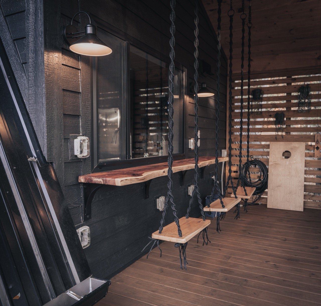 In the heart of Sevierville, Tennessee, amidst&nbsp;breathtaking views of the Great Smoky Mountains is a gorgeous custom A-Frame designed by James Knight of Reynard Custom Homes. Stella Luna is available as short term rental year round. 