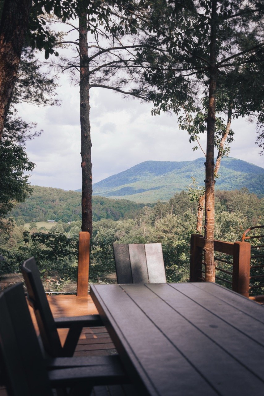 HIDEOUT - Cherry Log, GA designed by James Knight of Reynard Custom Homes