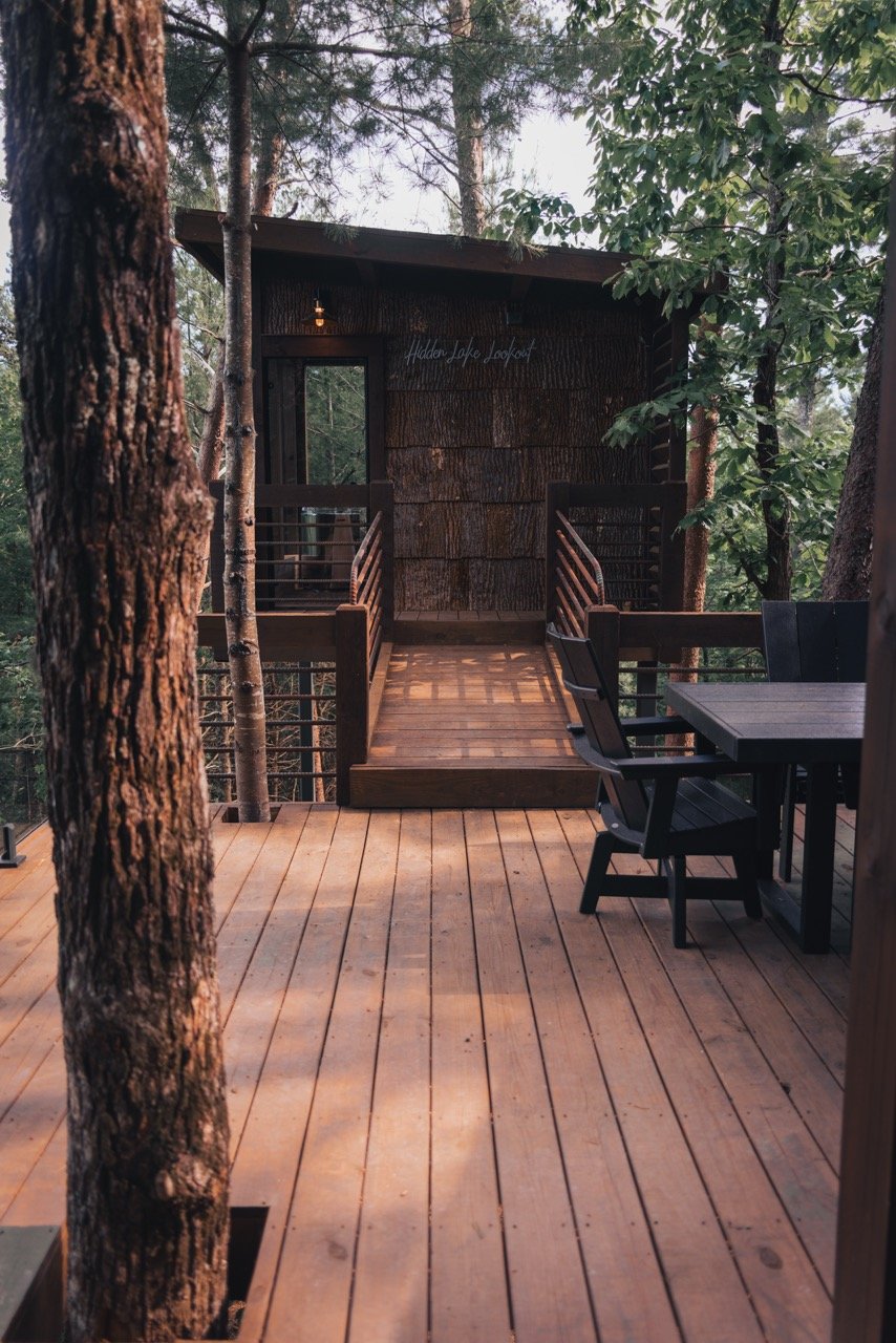 HIDEOUT - Cherry Log, GA designed by James Knight of Reynard Custom Homes